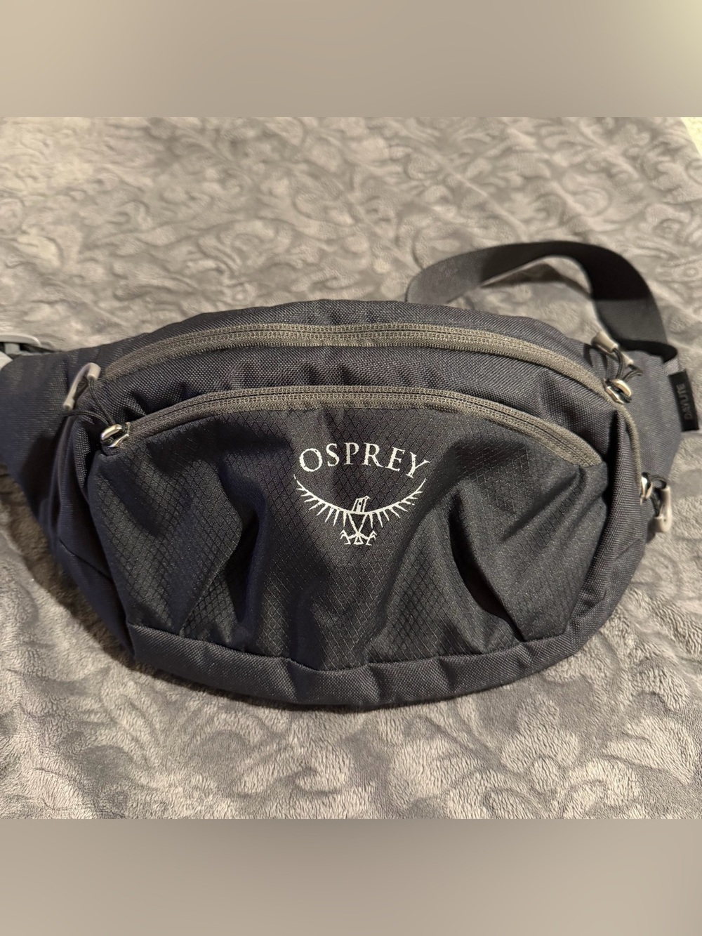 OSPREY DAYLITE WAIST TRAVEL BAG BLACK
